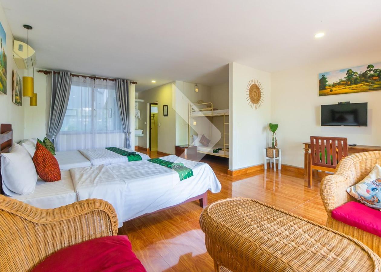 Hak Boutique Residence Siem Reap Quarto foto